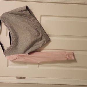 Light pink one sleeve top